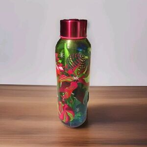 2023 Starbucks Xmas Green Multicolor Holiday Glass Tumbler 20 oz Christmas Gift